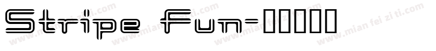 Stripe Fun字体转换